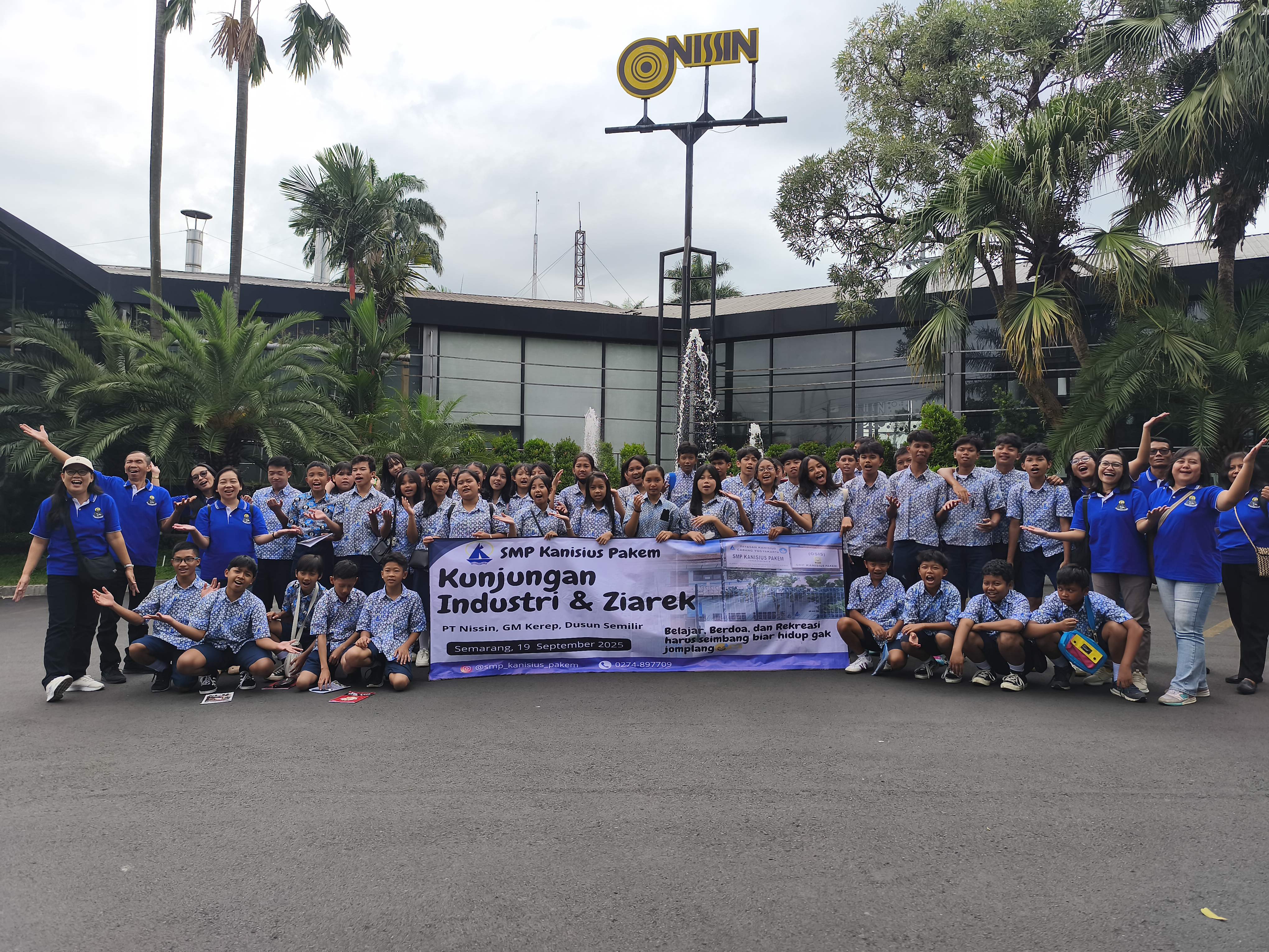 Kunjungan Industri di PT Nissin Biscuit Indonesia